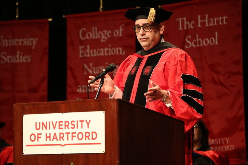 photo of speaker Mark Boxer at podium